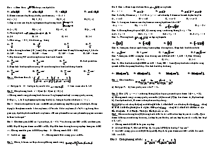 2 Đề thi thử vào Lớp 10 môn Toán