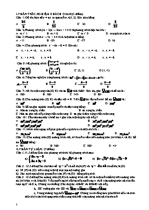 4 Đề thi thử học kỳ II môn Toán Lớp 9